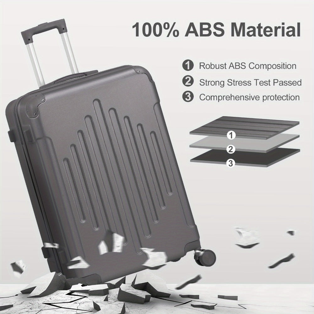 Luggage Set – 3 Piece, 28 Inch, Hardshell, Spinner Wheels – detail view 12