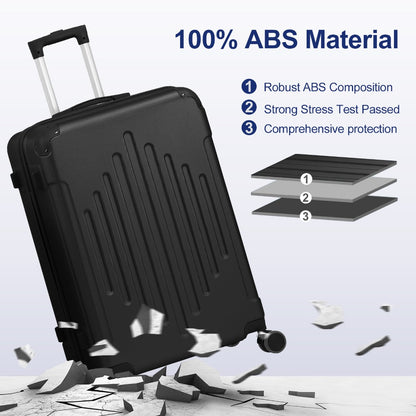 Luggage Set – 3 Piece, 28 Inch, Hardshell, Spinner Wheels – detail view 15
