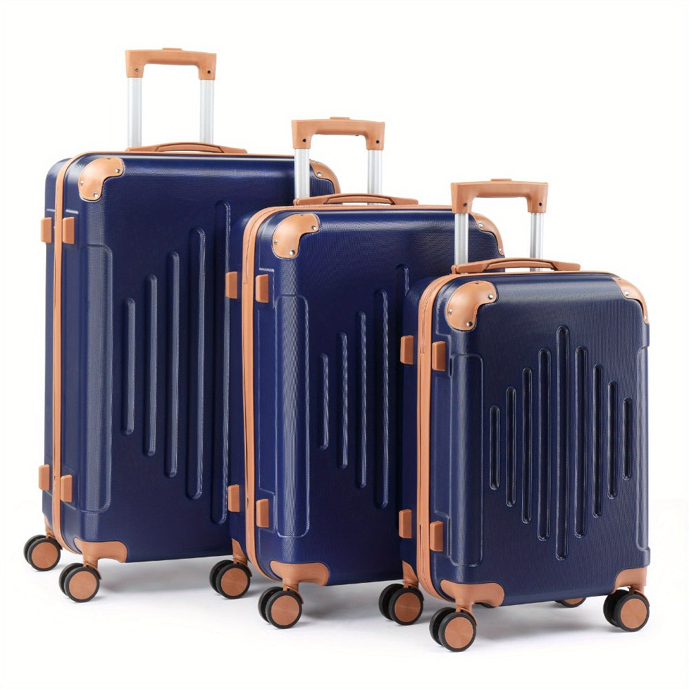 Luggage Set – 3 Piece, 28 Inch, Hardshell, Spinner Wheels – detail view 4