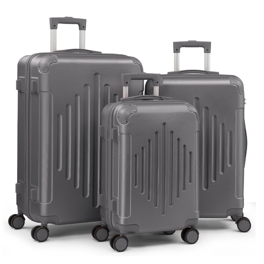 Luggage Set – 3 Piece, 28 Inch, Hardshell, Spinner Wheels – detail view 5