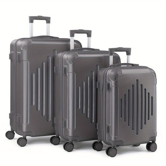 Luggage Set – 3 Piece, 28 Inch, Hardshell, Spinner Wheels – front view