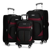 Black/Burgundy