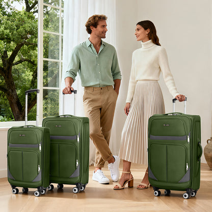 Luggage Set – 3 Piece, 34 Inch, Spinner Wheels, Combination Lock – detail view 28