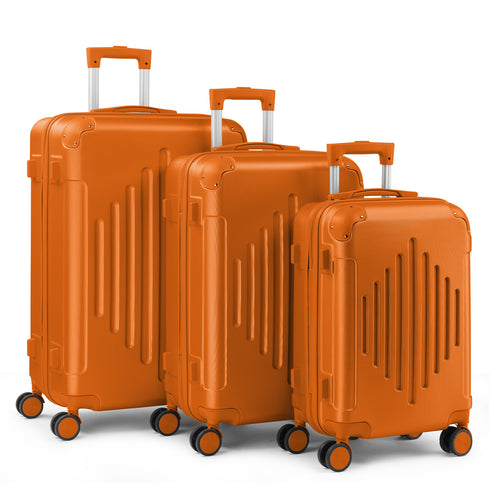 Luggage Set – 3-Piece, Hardshell, TSA Lock, Lightweight – front view