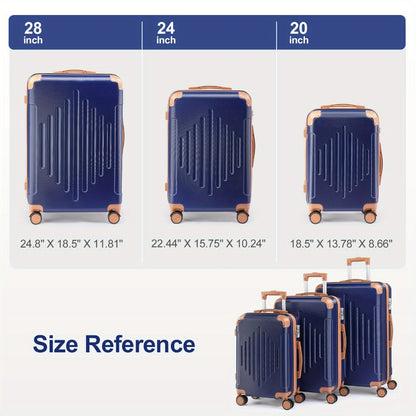 Luggage Set – 3-Piece, Spinner Wheels, TSA Lock, Expandable – detail view 23