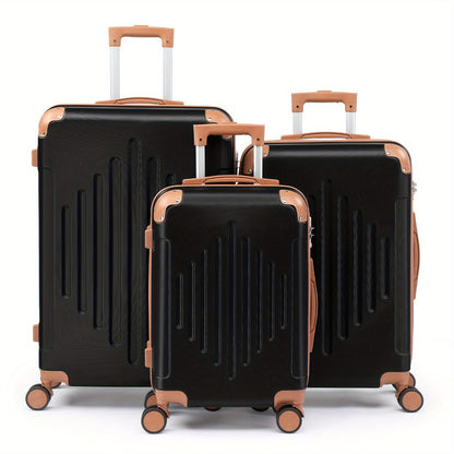 Luggage Set – 3-Piece, Spinner Wheels, TSA Lock, Expandable – detail view 2