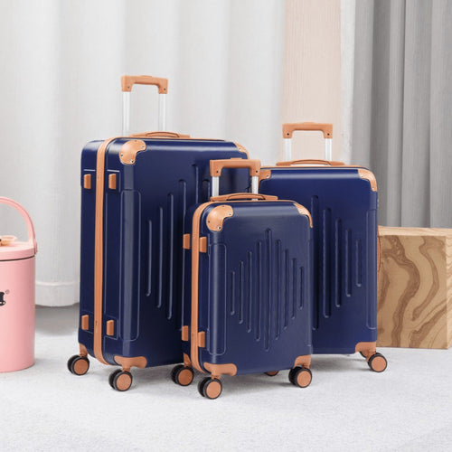 Luggage Set – 3-Piece, Spinner Wheels, TSA Lock, Expandable – front view