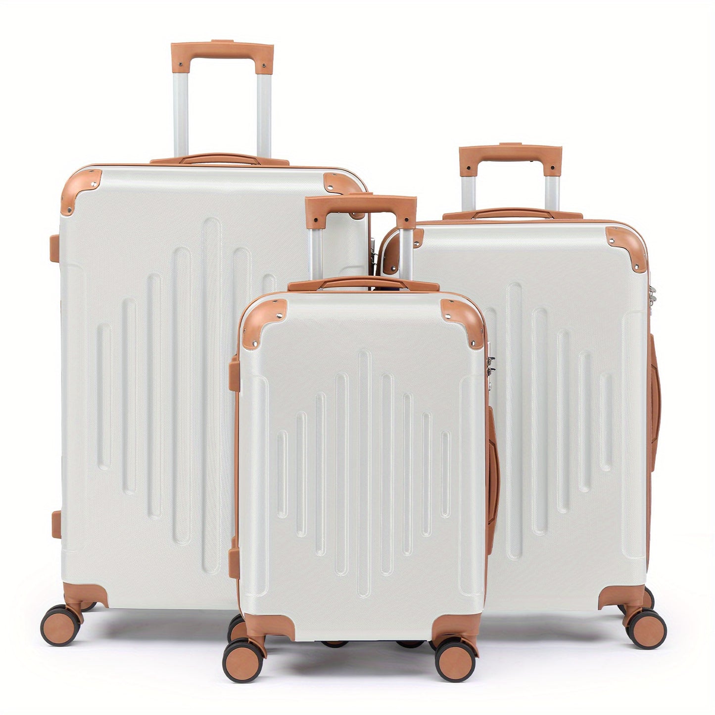Luggage Set – 3 Piece, Spinner Wheels, TSA Lock, Lightweight – detail view 2