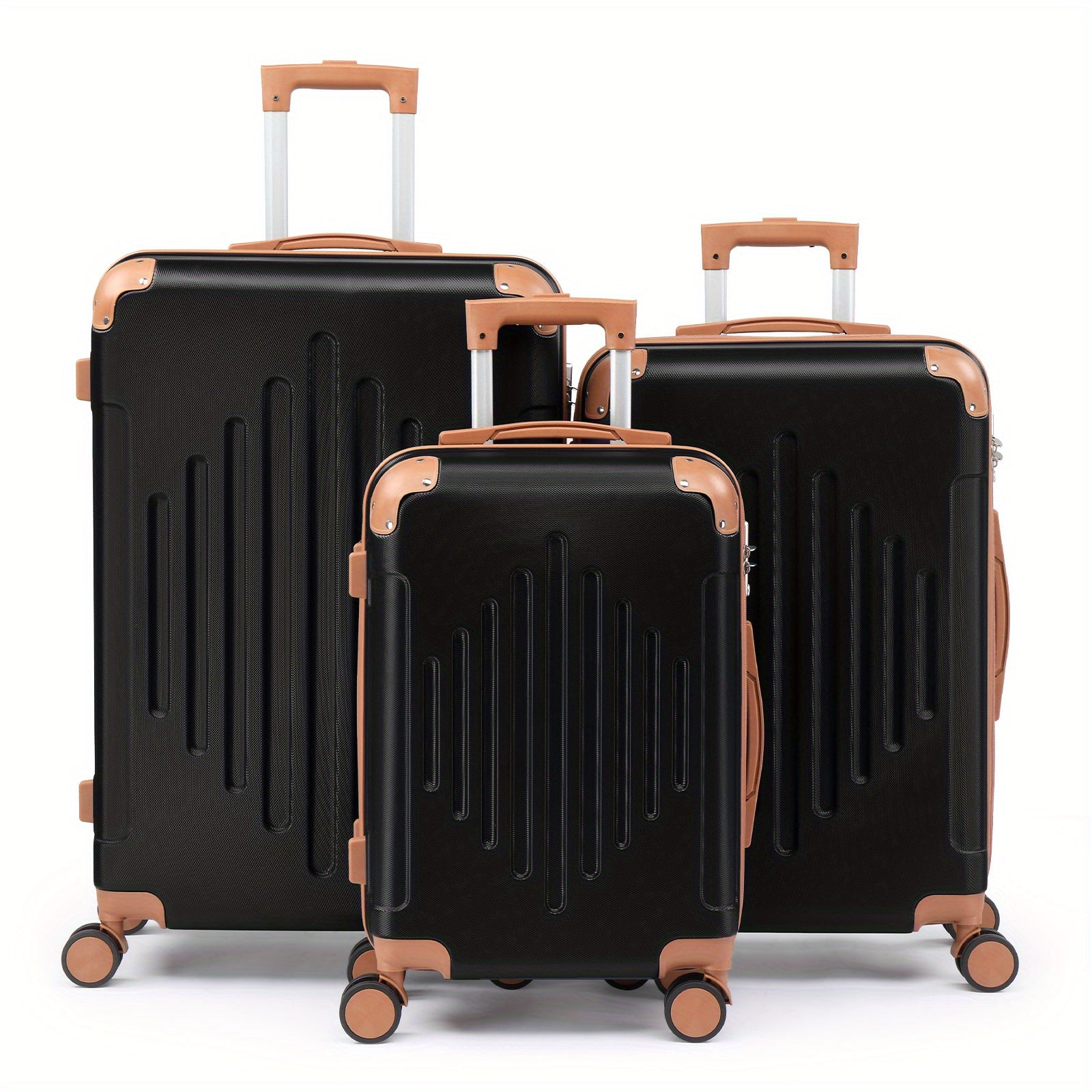 Luggage Set – 3 Piece, Spinner Wheels, TSA Lock, Lightweight – detail view 3