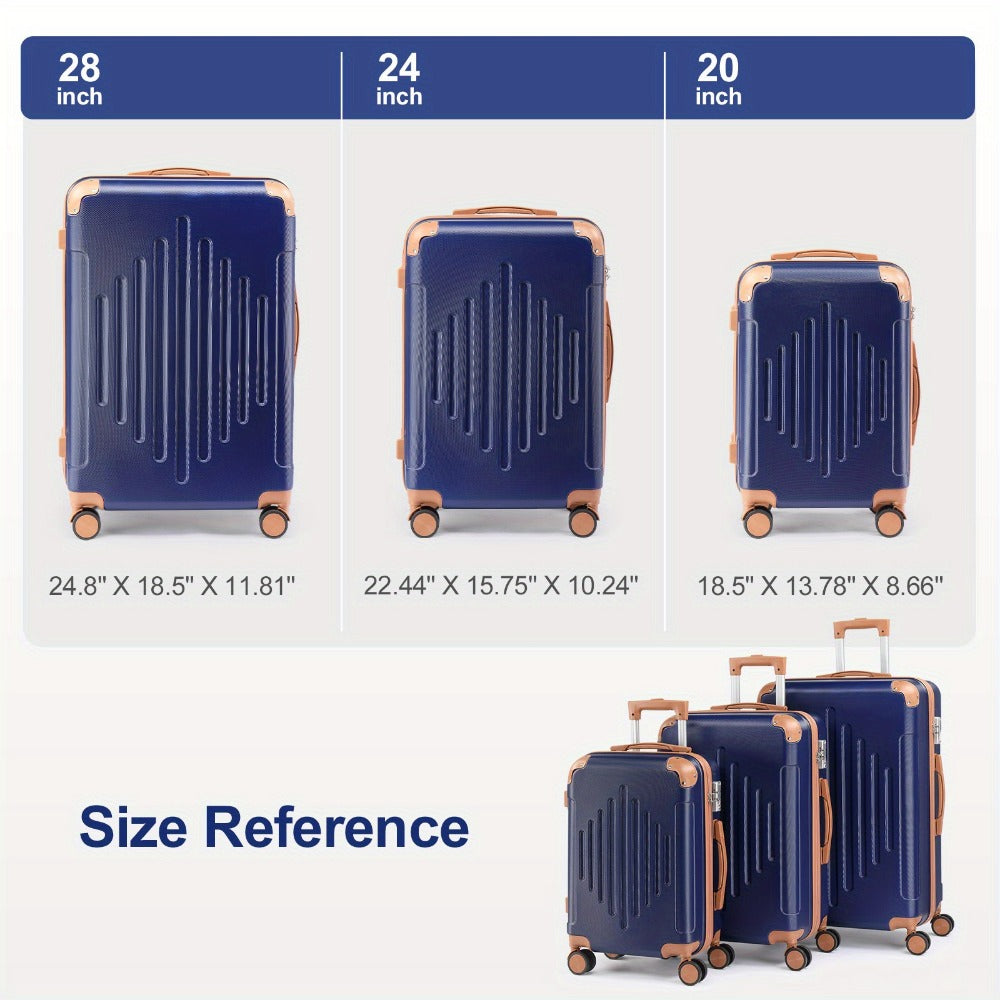 Luggage Set – 3 Piece, Spinner Wheels, TSA Lock, Lightweight – detail view 24