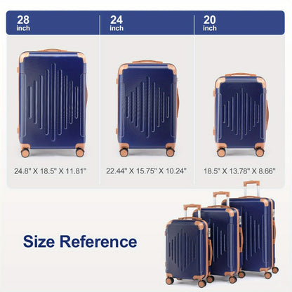 Luggage Set – 3 Piece, Spinner Wheels, TSA Lock, Lightweight – detail view 24