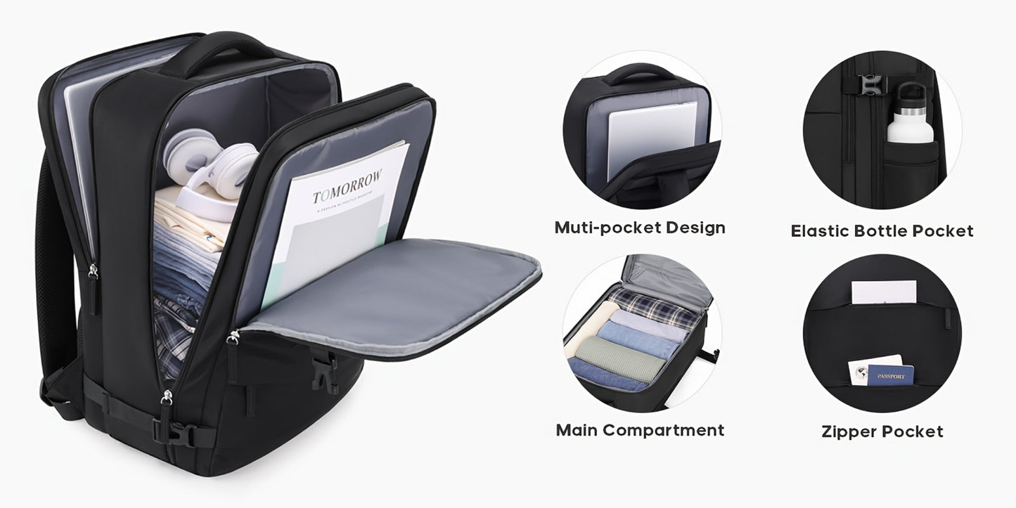 Luggage Set – 3-Piece, TSA Lock, Lightweight, for Travel – detail view 17