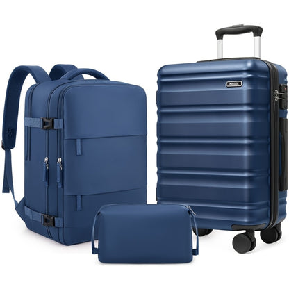 Luggage Set – 3-Piece, TSA Lock, Spinner Wheels, for Travel – detail view 2