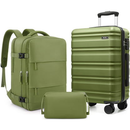 Luggage Set – 3-Piece, TSA Lock, Spinner Wheels, for Travel – detail view 4