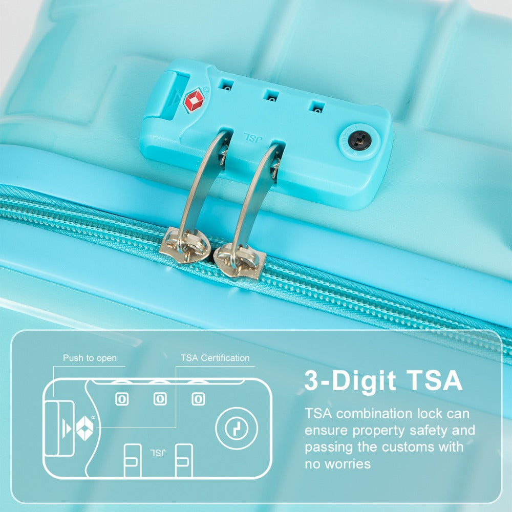 Luggage Set – 4-Piece, 28 Inch, Lightweight, TSA Lock – detail view 17