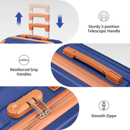 Luggage Set – 5 Piece, 28 Inch, Hardshell, Lightweight – detail view 6