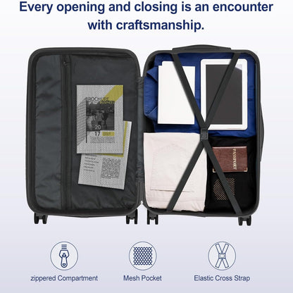 Luggage Set – 5 Piece, 28 Inch, Spinner Wheels, Lightweight – detail view 20