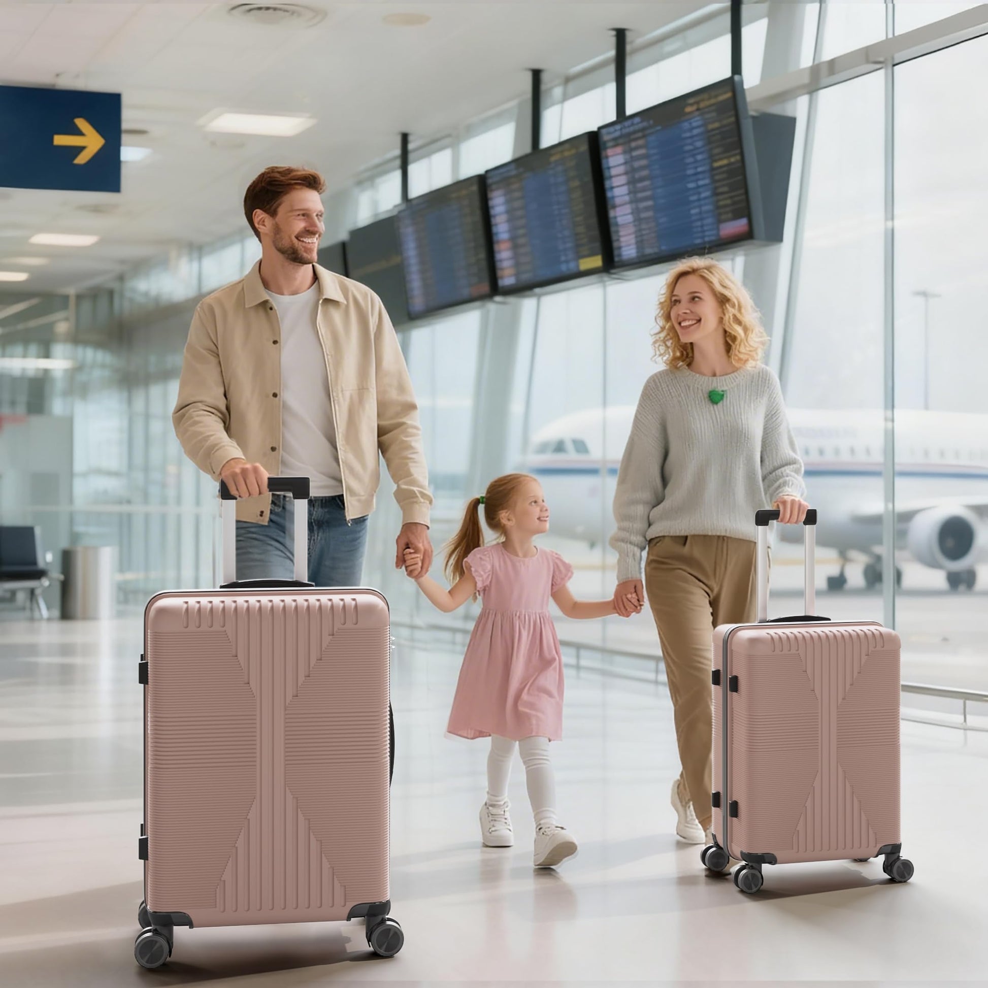 Luggage Set – 5 Piece, 28 Inch, Spinner Wheels, Lightweight – detail view 32