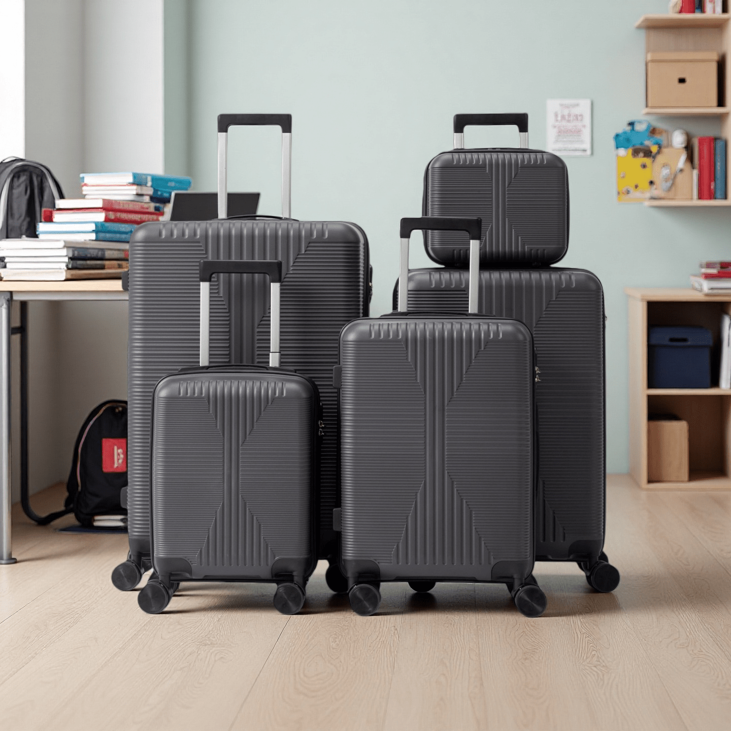 Luggage Set – 5 Piece, 28 Inch, Spinner Wheels, Lightweight – detail view 24