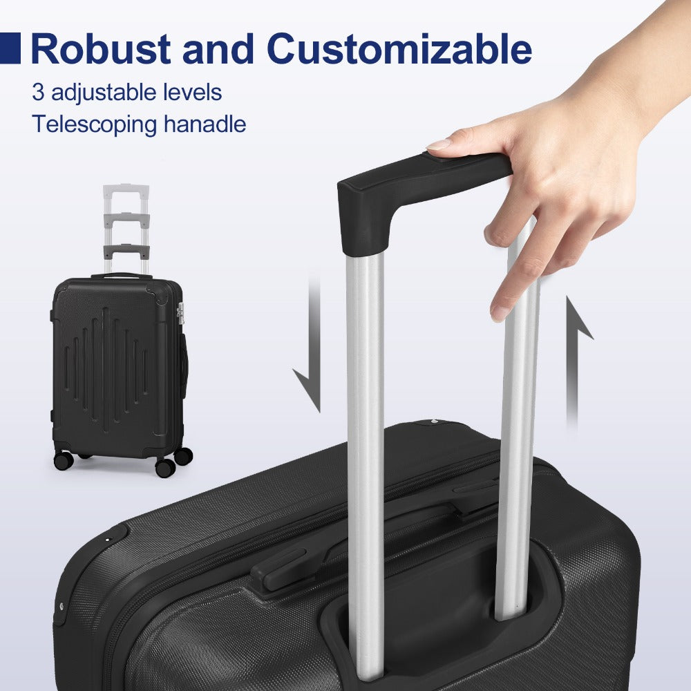 Luggage Set – 5 Piece, 28 Inch, Hardshell, TSA Lock – detail view 10