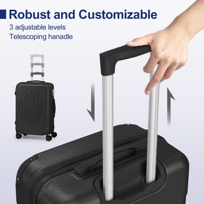 Luggage Set – 5 Piece, 28 Inch, Hardshell, TSA Lock – detail view 10