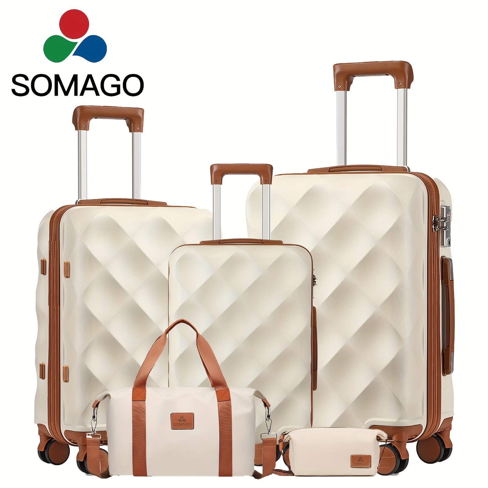 Luggage Set – 5-Piece, 28 Inch, TSA Lock, Spinner Wheels – detail view 2