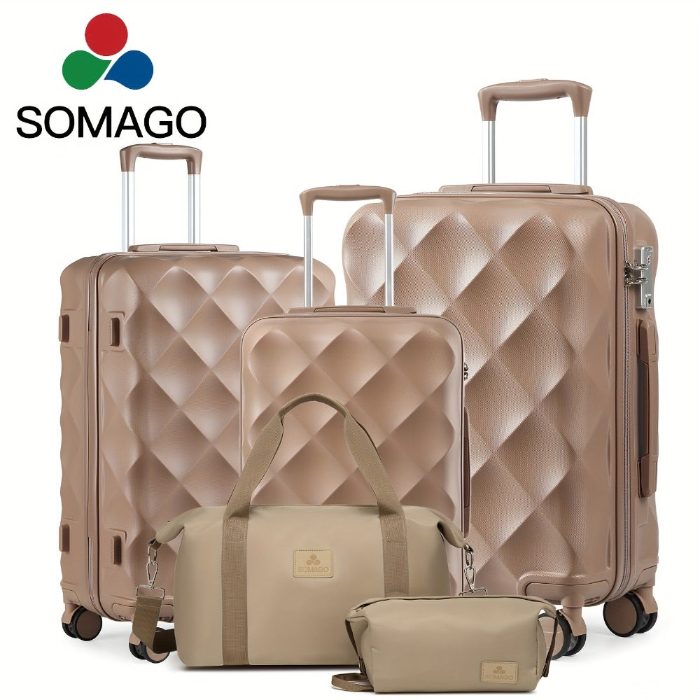 Luggage Set – 5-Piece, 28 Inch, TSA Lock, Spinner Wheels – detail view 14