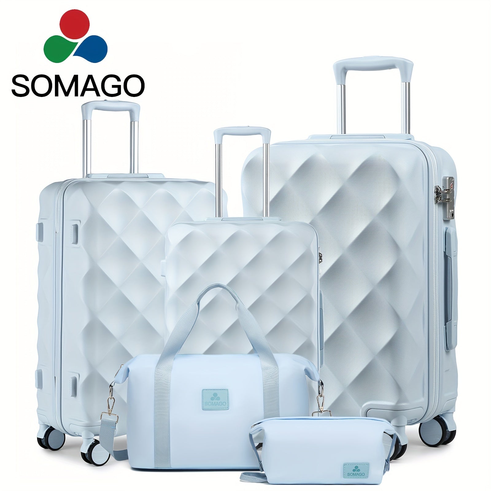 Luggage Set – 5-Piece, 28 Inch, TSA Lock, Spinner Wheels – front view - product view 43