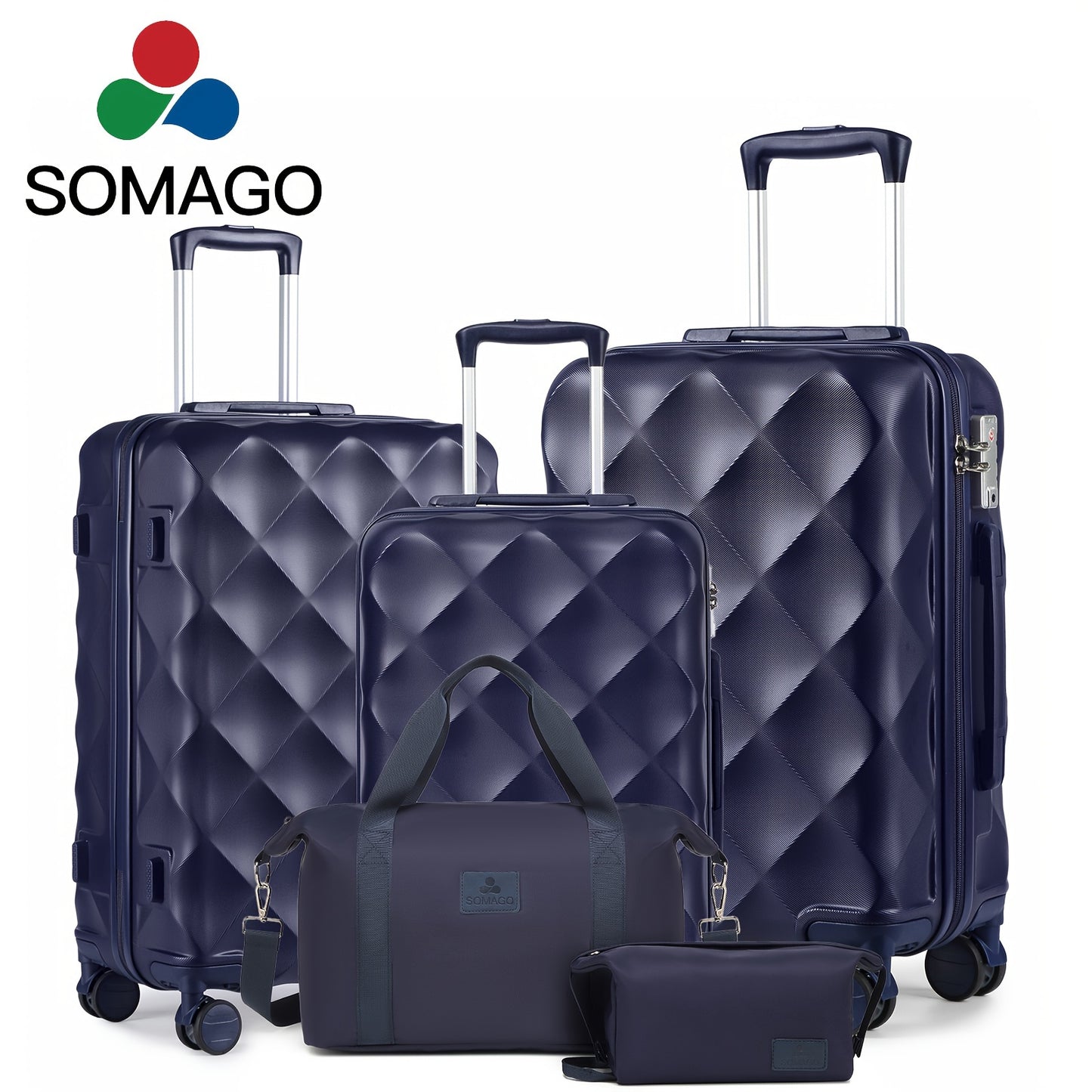 Luggage Set – 5-Piece, 28 Inch, TSA Lock, Spinner Wheels – detail view 6