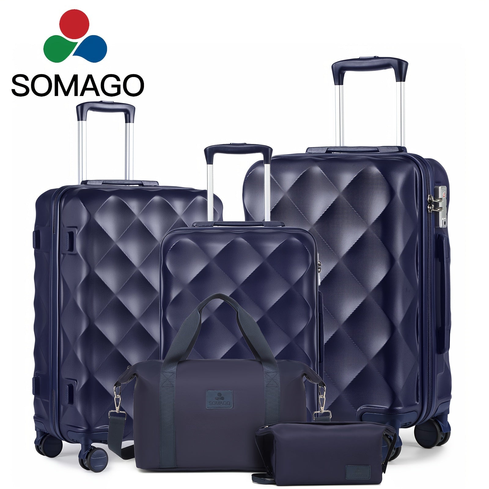 Luggage Set – 5-Piece, 28 Inch, TSA Lock, Spinner Wheels – detail view 6