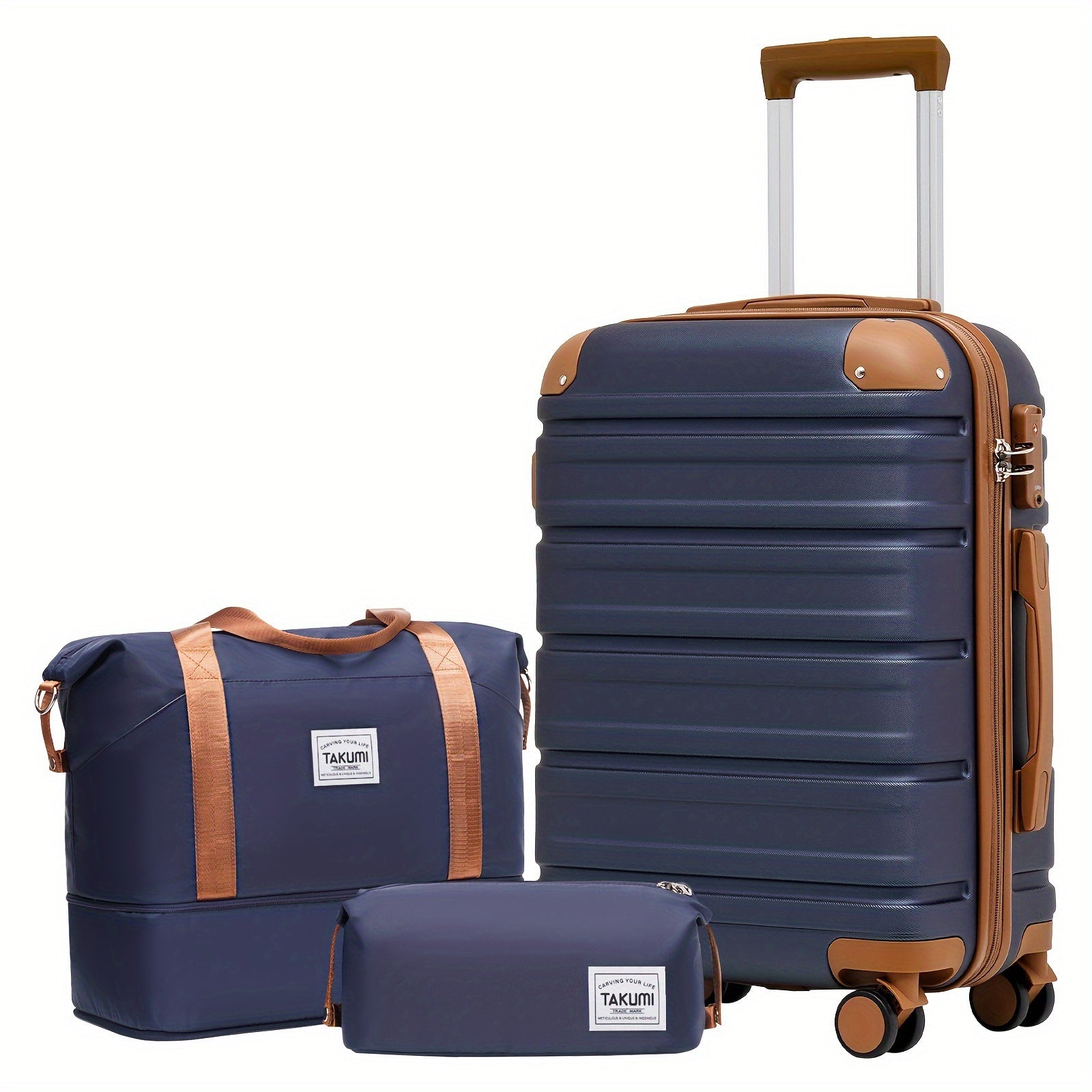 Luggage Set – 5 Piece, 6 Colors, Hardshell, TSA Lock – detail view 4