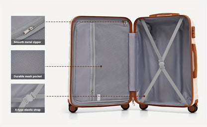 Luggage Set – 5 Piece, 6 Colors, Hardshell, TSA Lock – detail view 24