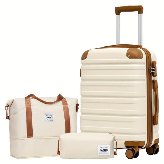 Luggage Set – 5 Piece, 6 Colors, Hardshell, TSA Lock – front view