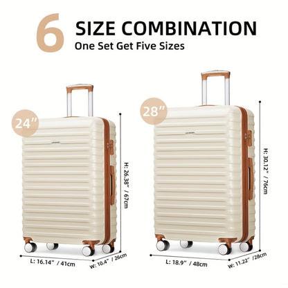 Luggage Set – 6 Piece, 28 Inch, TSA Lock, Expandable – detail view 19