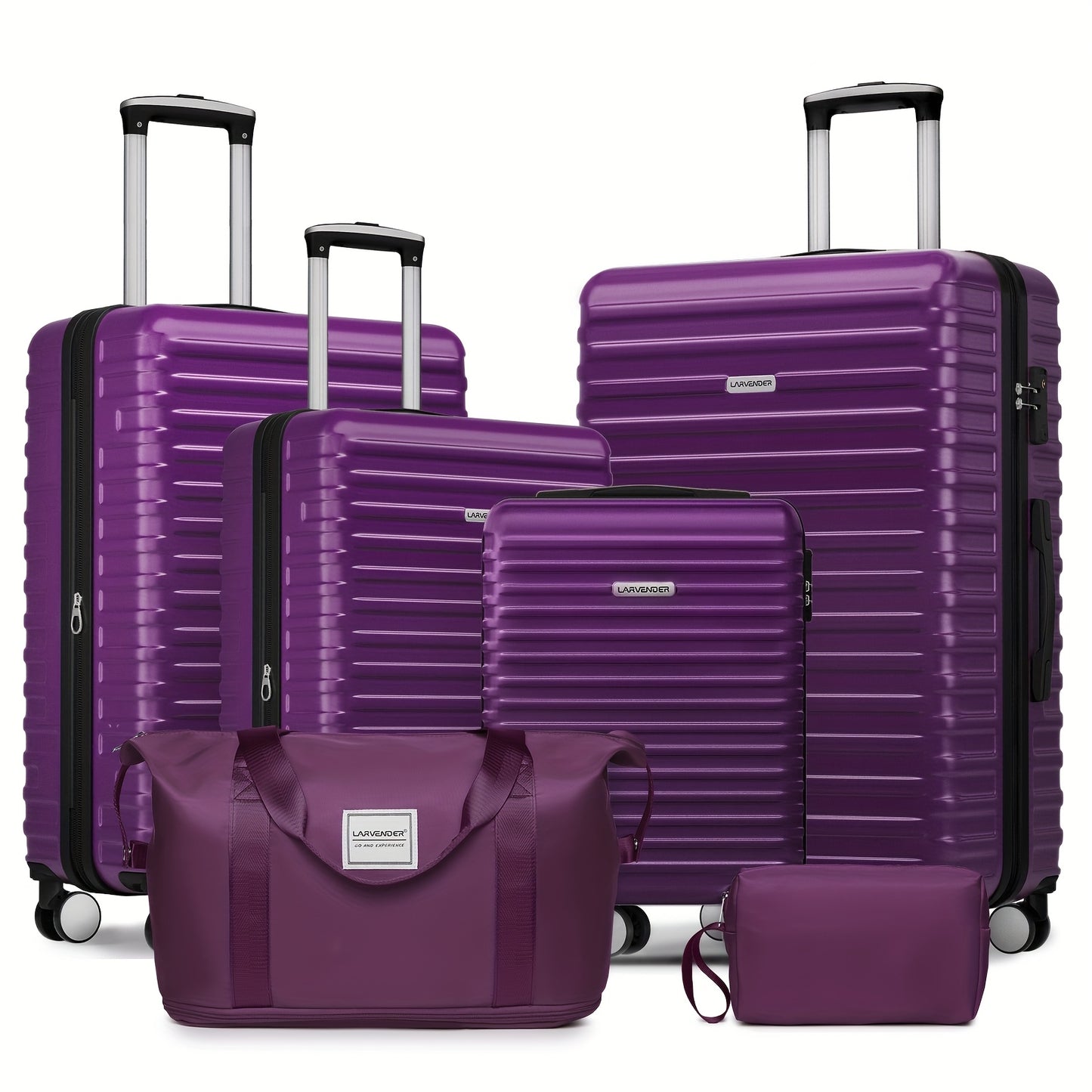 Luggage Set – 6 Piece, 28 Inch, TSA Lock, Expandable – detail view 23