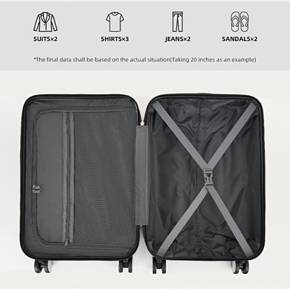 Luggage Set – 6 Piece, 28 Inch, Spinner Wheels, TSA Lock – detail view 12