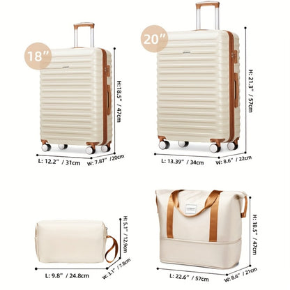 Luggage Set – 6 Piece, 28 Inch, Spinner Wheels, TSA Lock – detail view 15