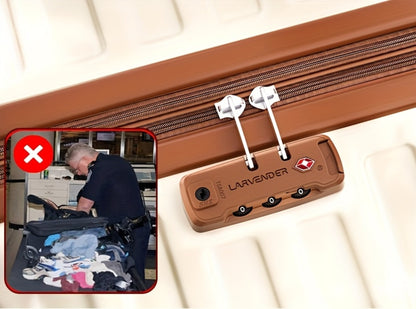 Luggage Set – 6 Piece, 28 Inch, Spinner Wheels, TSA Lock – detail view 8