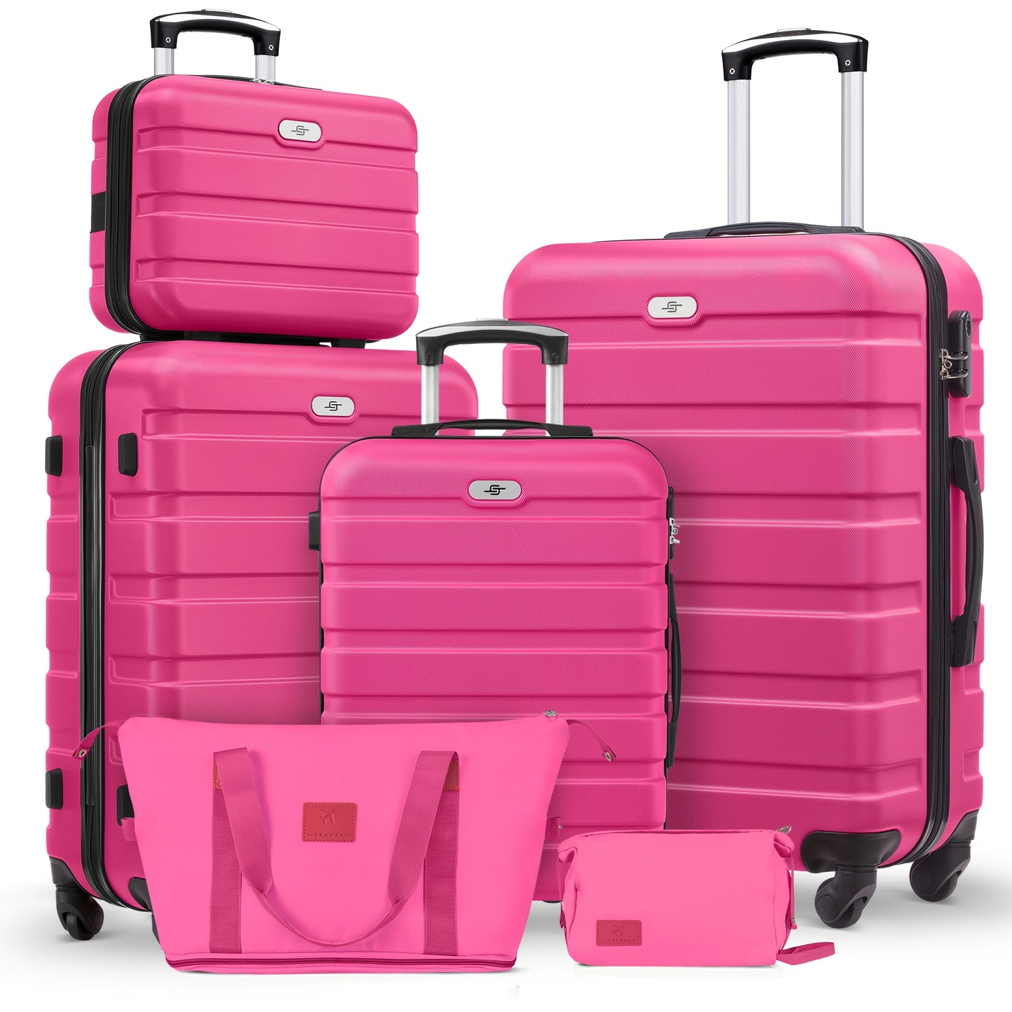 Luggage Set – Combination Lock, Spinner Wheels, for Travel – detail view 3