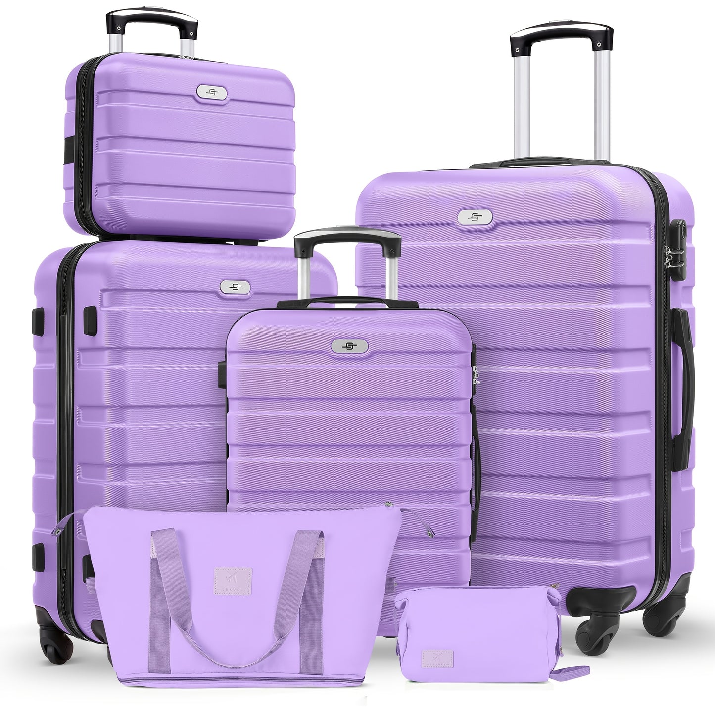 Luggage Set – Combination Lock, Spinner Wheels, for Travel – detail view 7