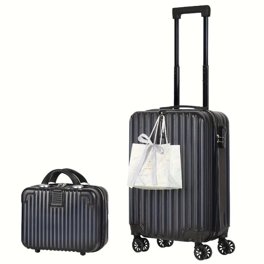Luggage Set – 2 Piece, 20 Inch, 14 Inch, Hardshell – front view