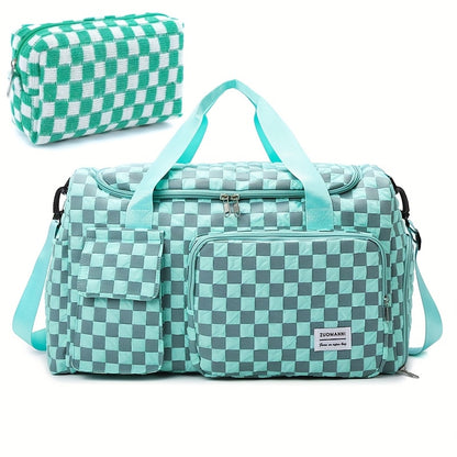 Travel Makeup Bag – 2-Piece, Foldable, for Travel – front view - product view 31