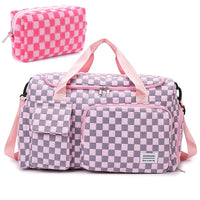Pink Checkered