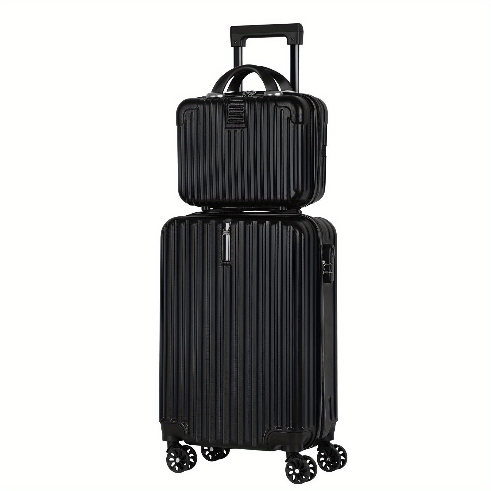 Travel Makeup Bag – 2-Piece, 20 Inch, 14 Inch, TSA Lock – alternate view