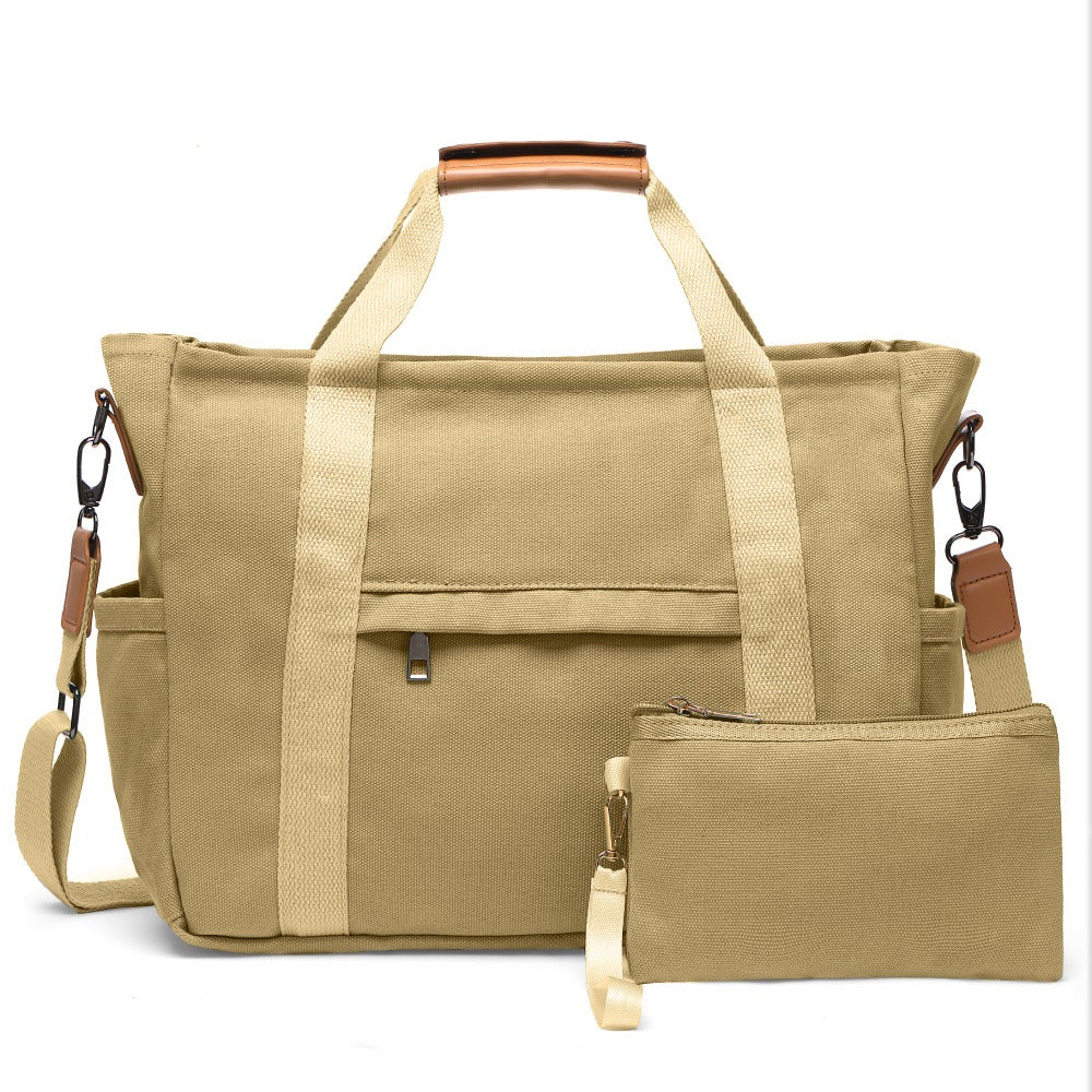Travel Makeup Bag – 2PCS, Canvas, Multi-Pocket, for Travel & Work – detail view 10