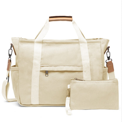 Travel Makeup Bag – 2PCS, Canvas, Multi-Pocket, for Travel & Work – detail view 16