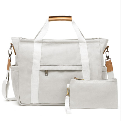 Travel Makeup Bag – 2PCS, Canvas, Multi-Pocket, for Travel & Work – detail view 4