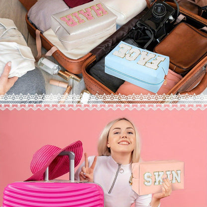 Travel Makeup Bag – 3-Piece, for Travel & Everyday Use – detail view 8