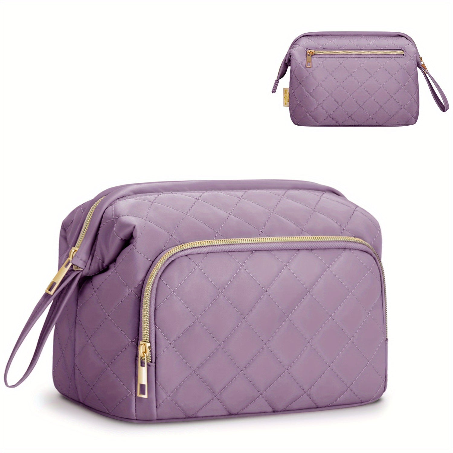Travel Makeup Bag – 5L, Polyester, for Travel – front view - product view 18