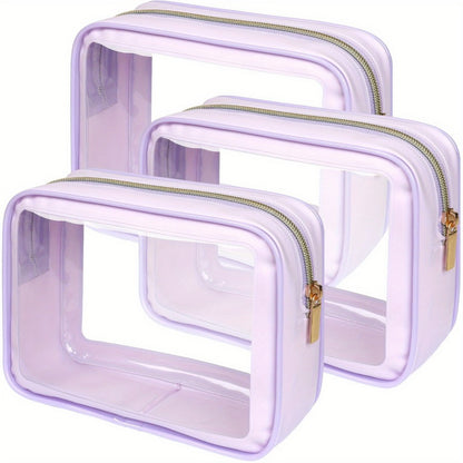 Travel Makeup Bag – Clear, Transparent, for Travel – detail view 13